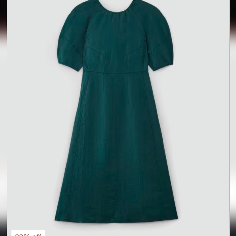 Everlane Teal Midi Dress - perfect for spring